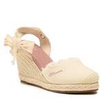 Espadrille von Blauer, in der Farbe Beige, aus Stoff, andere Perspektive, Vorschaubild