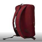 Laptoprucksack von WePack, in der Farbe Rot, aus Baumwolle, andere Perspektive, Vorschaubild