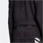 Laufjacke von Adidas, in der Farbe Schwarz, aus Polyester, andere Perspektive, Vorschaubild