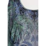 Klassische Bluse von VIA APPIA DUE, in der Farbe Blau, andere Perspektive, Vorschaubild