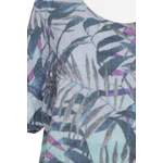 Klassische Bluse von Doris Streich, in der Farbe Lila, aus Viskose, andere Perspektive, Vorschaubild