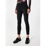 High Waist Jeans von Vero Moda Petite, in der Farbe Schwarz, aus Polyester, andere Perspektive, Vorschaubild