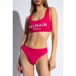 Badeanzug von Balmain, in der Farbe Rosa, andere Perspektive, Vorschaubild