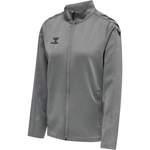 Trainingsjacke von Hummel, in der Farbe Grau, aus Polyester, andere Perspektive, Vorschaubild