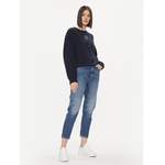 Strickjacke von Tommy Jeans, in der Farbe Blau, andere Perspektive, Vorschaubild