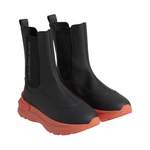 Chelsea-Boot von Calvin Klein, in der Farbe Schwarz, aus Textil, andere Perspektive, Vorschaubild