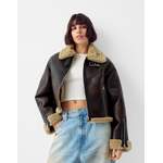 Bershka Doubleface-Truckerjacke der Marke Bershka