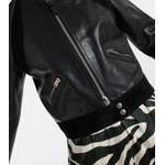 Bikerjacke von Tom Ford, in der Farbe Schwarz, andere Perspektive, Vorschaubild