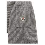 Sonstige Pullover von Moncler, in der Farbe Grau, aus Viskose, andere Perspektive, Vorschaubild