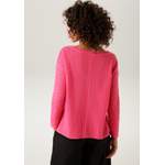 Sonstige Pullover von Aniston Casual, in der Farbe Rosa, aus Baumwolle, andere Perspektive, Vorschaubild