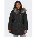 Daunenjacken & Steppjacke von ONLY CARMAKOMA, in der Farbe Schwarz, aus Webstoff, andere Perspektive, Vorschaubild