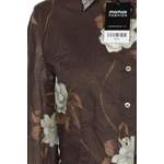 Klassische Bluse von Robert Friedman, in der Farbe Braun, aus Baumwolle, andere Perspektive, Vorschaubild