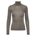 Rollkragenpullover von In Wear, in der Farbe Braun, aus Wolle, Vorschaubild