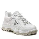 Sneaker von Guess, in der Farbe Weiss, aus Polyurethan, andere Perspektive, Vorschaubild