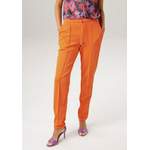 Sweathose von Aniston CASUAL, in der Farbe Orange, aus Polyester, andere Perspektive, Vorschaubild