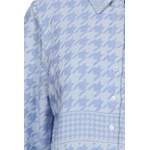 Klassische Bluse von Summery Copenhagen, in der Farbe Blau, aus Baumwolle, andere Perspektive, Vorschaubild
