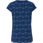 T-Shirt von Ragwear, in der Farbe Blau, aus Naturfaser, andere Perspektive, Vorschaubild