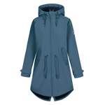 Softshelljacke von Derbe, in der Farbe Blau, aus Polyester, Vorschaubild