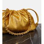 Clutch von Loewe, in der Farbe Gold, andere Perspektive, Vorschaubild