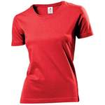 T-Shirt von Stedman, in der Farbe Rot, aus Baumwolle, andere Perspektive, Vorschaubild