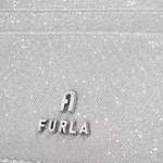Geldbörse von Furla, in der Farbe Grau, aus Textil, andere Perspektive, Vorschaubild