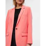 Longblazer von Object, in der Farbe Orange, aus Polyester, andere Perspektive, Vorschaubild