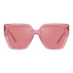 Sonstige Sonnenbrille von Dolce & Gabbana, in der Farbe Rosa, aus Acetat, andere Perspektive, Vorschaubild