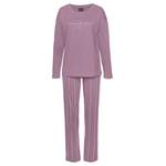Pyjama von VIVANCE DREAMS, in der Farbe Lila, aus Baumwolle, andere Perspektive, Vorschaubild