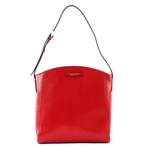 Schultertasche von The Bridge, in der Farbe Rot, aus Leder, andere Perspektive, Vorschaubild