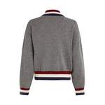 Rollkragenpullover von Tommy Hilfiger, in der Farbe Grau, aus Wolle, andere Perspektive, Vorschaubild