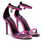 Sandale von Just Cavalli, in der Farbe Rosa, aus Stoff, andere Perspektive, Vorschaubild