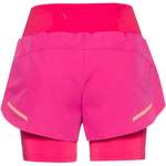 Sportshorts von unifit, in der Farbe Rosa, aus Polyester, andere Perspektive, Vorschaubild