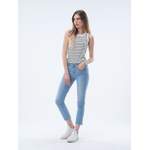 Push-Up Jeans von LIU JO, in der Farbe Blau, aus Baumwolle, andere Perspektive, Vorschaubild