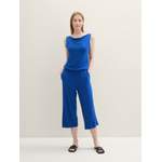 Jumpsuit von Tom Tailor, in der Farbe Blau, aus Elasthan, andere Perspektive, Vorschaubild