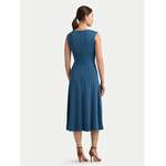 Jerseykleid von Lauren Ralph Lauren, in der Farbe Blau, aus Polyester, andere Perspektive, Vorschaubild