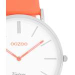 Damen-Armbanduhr von Oozoo, in der Farbe Orange, andere Perspektive, Vorschaubild