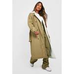 Gepolsterter Trenchcoat der Marke boohoo