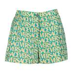 Versace, Logo-Seidenshorts der Marke Versace