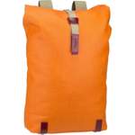 Laptoprucksack von BROOKS ENGLAND, in der Farbe Orange, aus Baumwolle, andere Perspektive, Vorschaubild