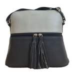Sonstige Handtasche von Cinino, in der Farbe Grau, andere Perspektive, Vorschaubild