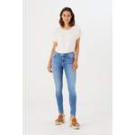 High Waist Jeans von Garcia, aus Polyester, andere Perspektive, Vorschaubild