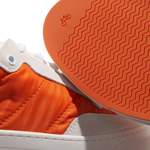 Sneaker von Copenhagen, in der Farbe Orange, aus Textil, andere Perspektive, Vorschaubild