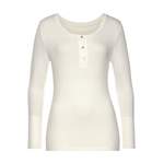 Langarmshirt von Vivance, in der Farbe Beige, aus Elasthan, andere Perspektive, Vorschaubild