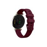 Smartwatch-Armband von Wigento, in der Farbe Rot, andere Perspektive, Vorschaubild