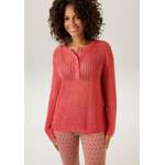 Sonstige Pullover von Aniston CASUAL, in der Farbe Rosa, aus Polyacryl, andere Perspektive, Vorschaubild