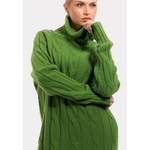Strickkleid von YC Fashion & Style, in der Farbe Grün, andere Perspektive, Vorschaubild