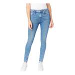 High Waist Jeans, aus Polyester, Vorschaubild