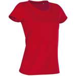 T-Shirt von Stedman, in der Farbe Rot, aus Baumwolle, andere Perspektive, Vorschaubild