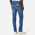 Push-Up Jeans von Wrangler, aus Baumwolle, andere Perspektive, Vorschaubild