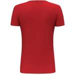 T-Shirt von Salewa, in der Farbe Rot, aus Polyester, andere Perspektive, Vorschaubild